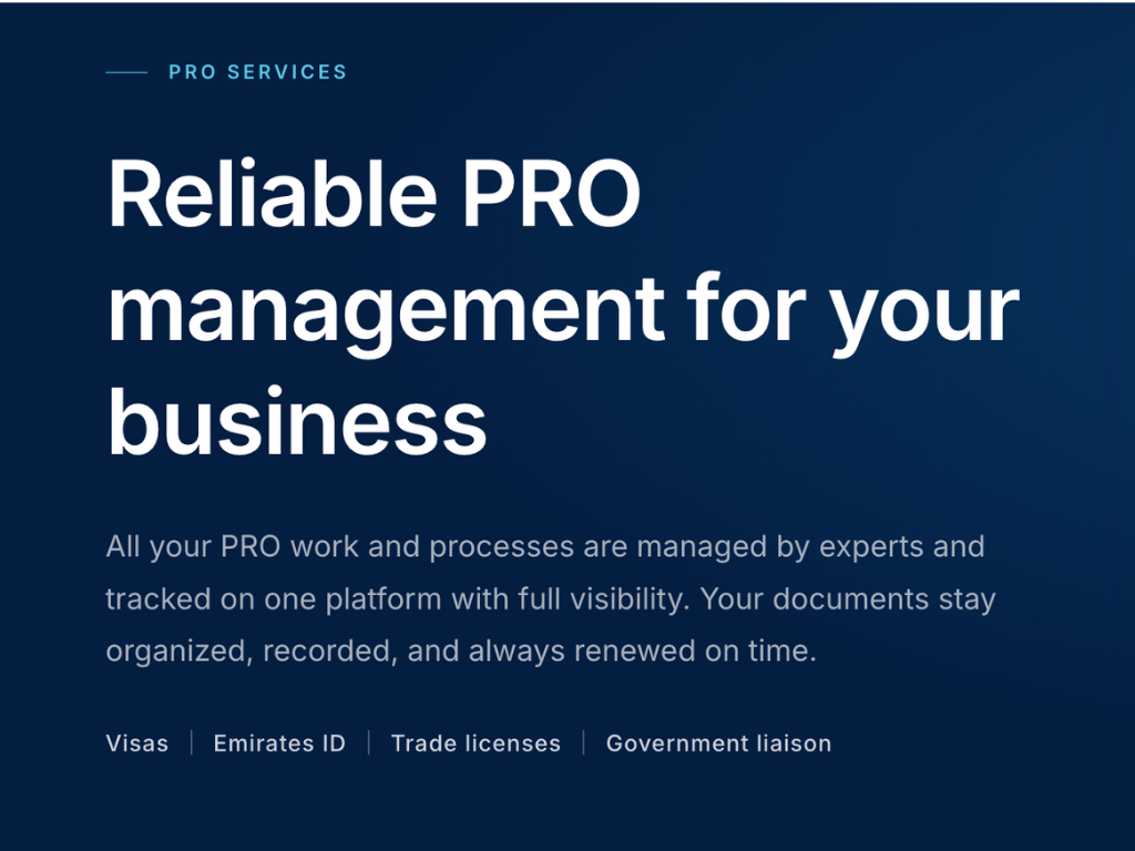 Screenshot of Nathan HR PRO services showing visa and government-processing case tracking.